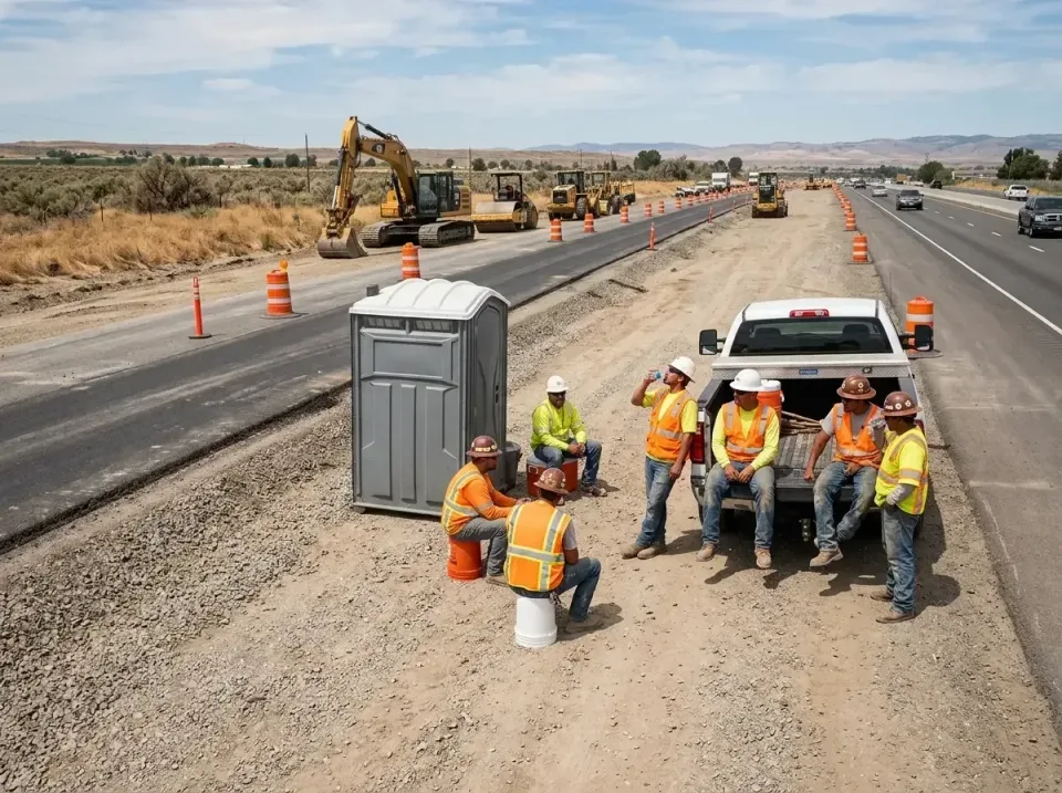 highway-road-construction-crew-007 — frequently asked questions, Porta Potty and Restroom Rentals in Taos, NM
